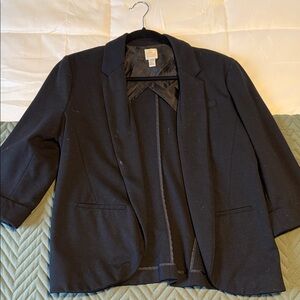 LC Lauren Conrad Elegant Black Blazer